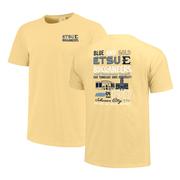 ETSU School Elements Stack Comfort Colors Tee